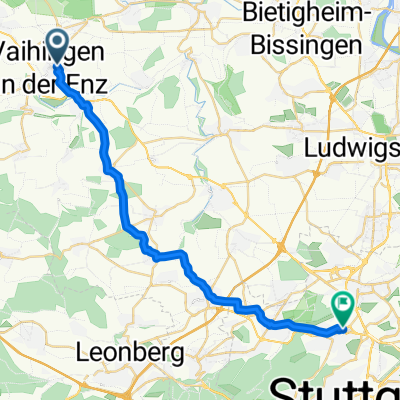 Vaihingen/Enz nach Feuerbach