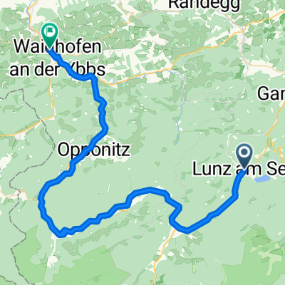Ybbstalradweg, Lunz am See nach Waidhofen an der Ybbs