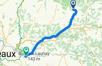 Route in der Bikemap App öffnen