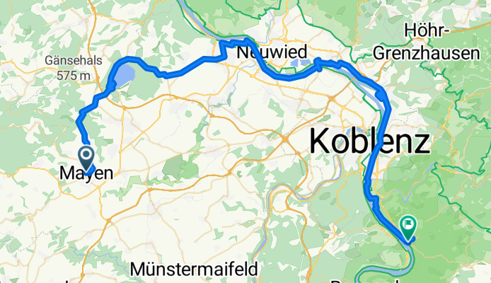 Open this route in Bikemap Web