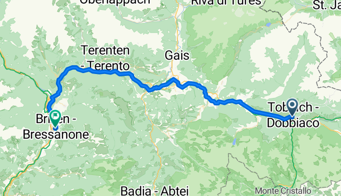 Toblach to Brixen