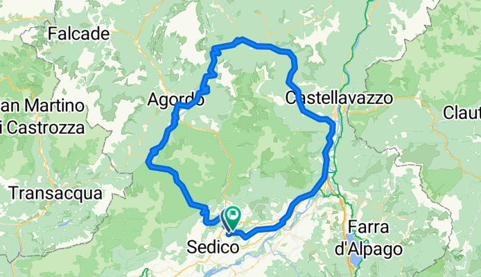 Sedico Val d'Agordo Passo Duran