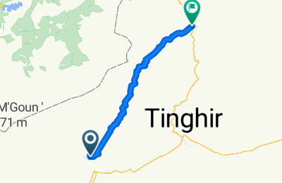 Route in der Bikemap App öffnen