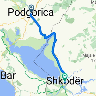 Stage 6: Podgorica to Shkroda