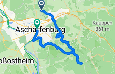 Route in der Bikemap App öffnen