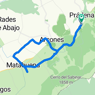 De Prádena al campo de golf de Matabuena