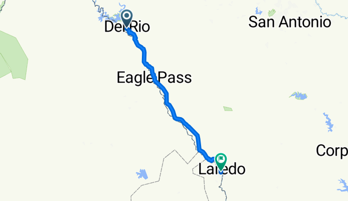 Del Rio to Lareda