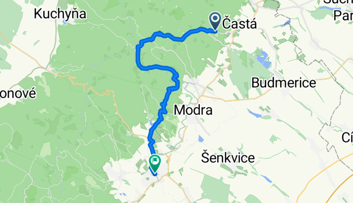 Z Červeného Kameňa do Pezinka