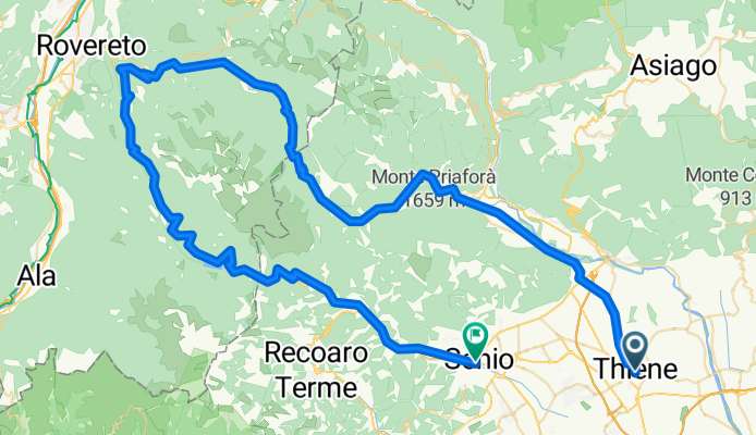 Thiene - Rovereto - Schio