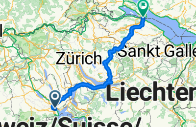 Route in der Bikemap App öffnen