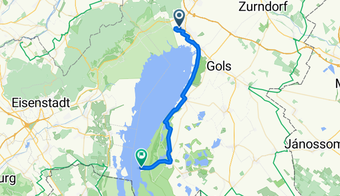 Runde um den Neusiedlersee (Ostufer) CLONED FROM ROUTE 224634