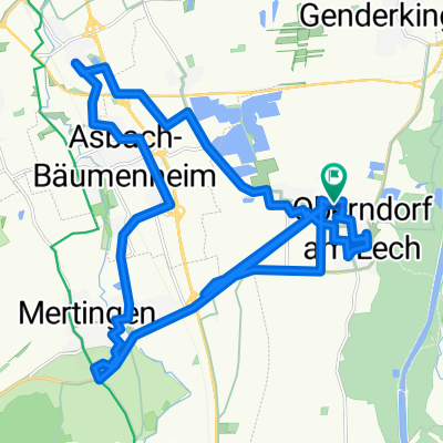 Easy Sonntag Route In Oberndorf Am Lech