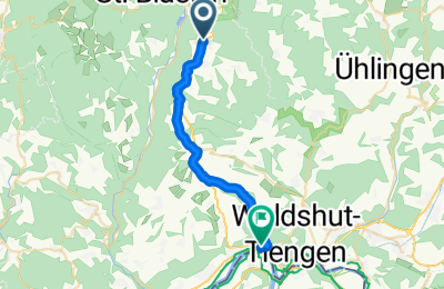 Route in der Bikemap App öffnen