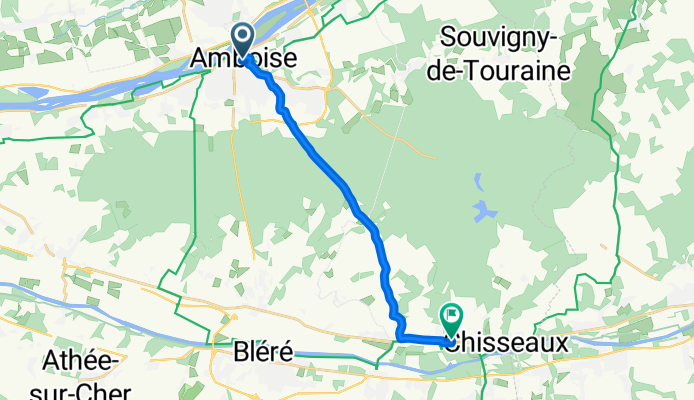amboise to chenonceaux