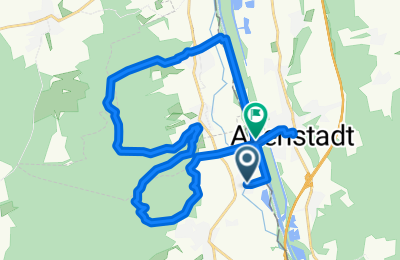 Route in der Bikemap App öffnen