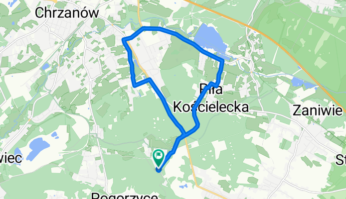 Lengthy Afternoon Route In Pogorzyce