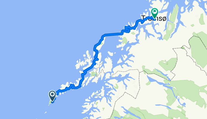 Moskenes, NO to Tromsø, NO