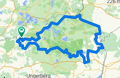 Route in der Bikemap App öffnen