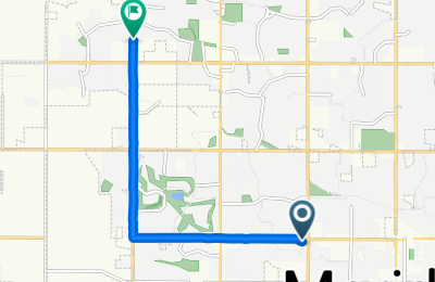 Route in der Bikemap App öffnen