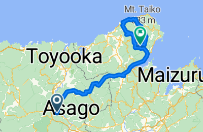 Route in der Bikemap App öffnen
