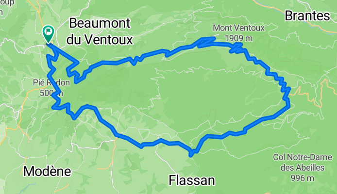Malaucene - Mt.Ventoux - Bedoin - Malaucene