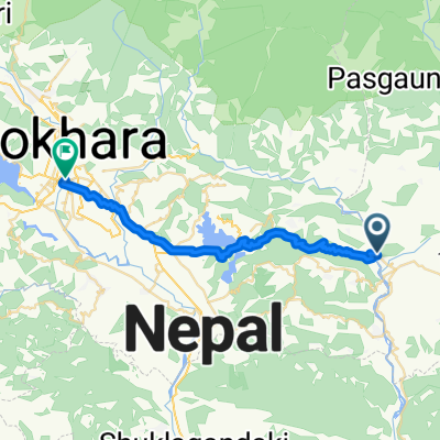 Nepal 7: Bhorletar - Pokhara