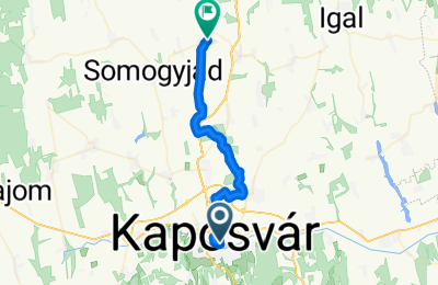 Route in der Bikemap App öffnen