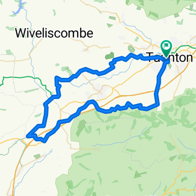 Taunton to sampford peverrell  57.32