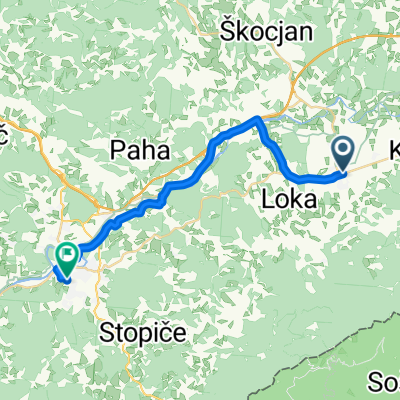 Peš v šolo 2018: ŠENTJERNEJ - NOVO MESTO