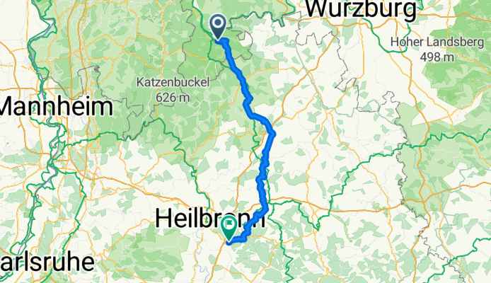 3TagesTour Miltenberg - Abstatt