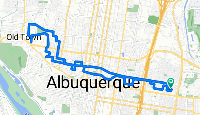 Snail-Like Afternoon Track In Albuquerque