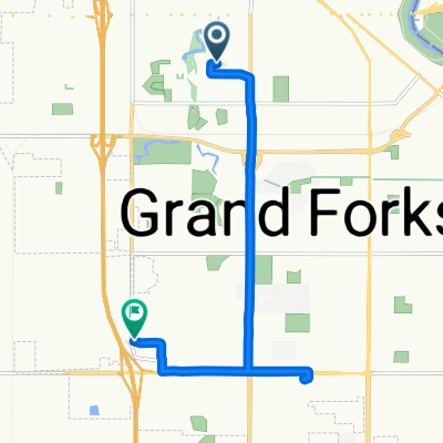 Moderate Evening Ride In Grand Forks