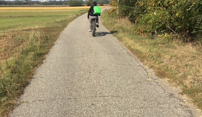Photo 2 of the Bikemap route "Extensive Morning Ride In Vigevano"