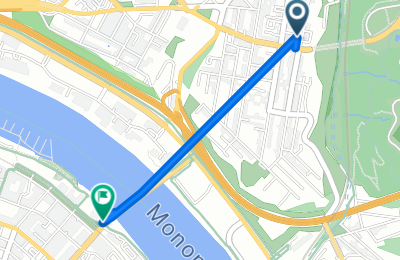 Route in der Bikemap App öffnen