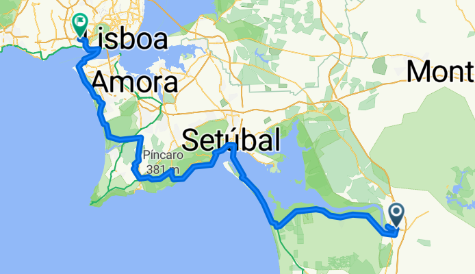 Alcacer do Sal - Lisbonne