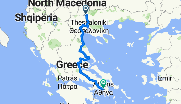 EuroVelo 11 - Greece