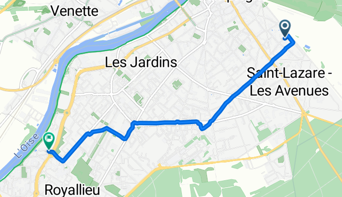 Snail-Like Jeudi Route In Compiègne