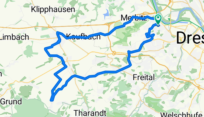 Radweg Wilsdruff-Grumbach-Pohrsdorf