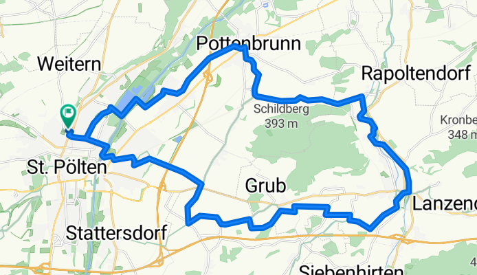 St. Pölten - Böheimkirchen - Pottenbrunn - St. Pölten