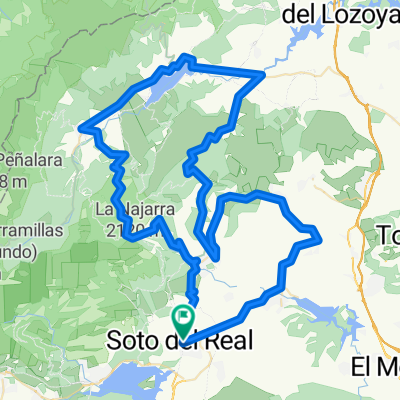 Miraflores-Canencia-Rascafria-Morcuera-Miraflores