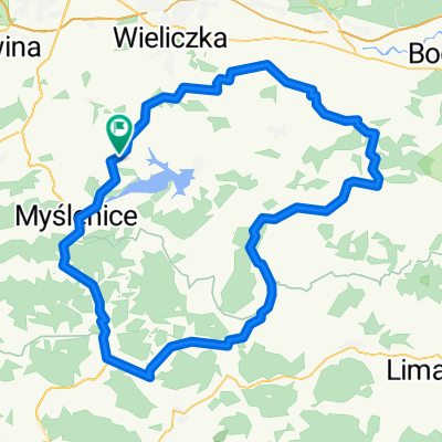 setka zakliczyn-lubień-skrzydlna-łapanów-dobranowice-raciborsko