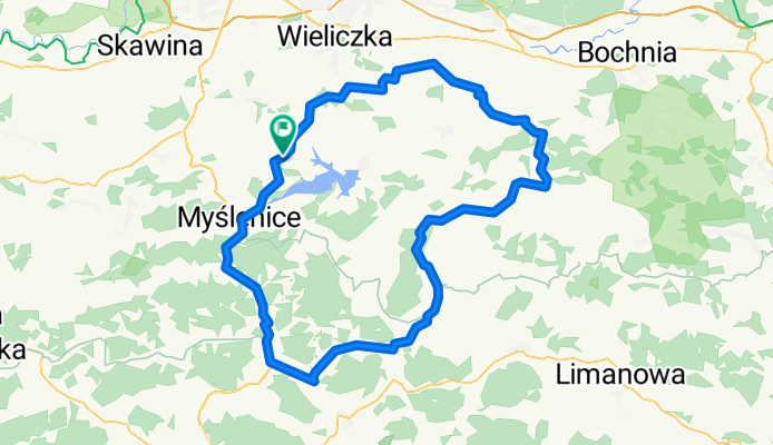 setka zakliczyn-lubień-skrzydlna-łapanów-dobranowice-raciborsko