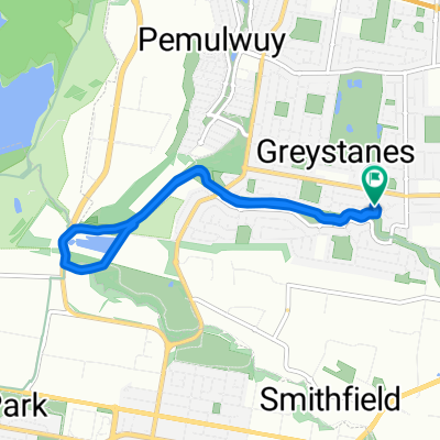 Spred Out Afternoon Route In Greystanes