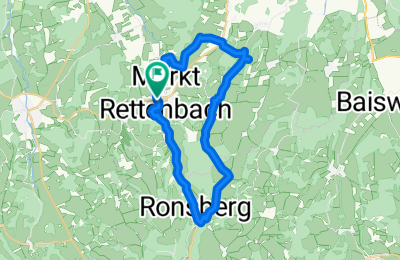 Route in der Bikemap App öffnen