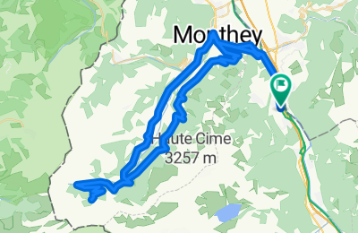 Route in der Bikemap App öffnen