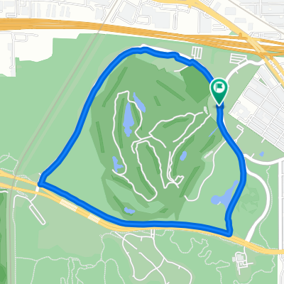 memorial park golf course loop
