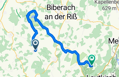 Route in der Bikemap App öffnen