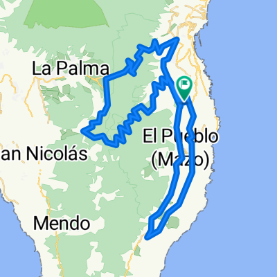 2Las Breñas - Túnel de la cumbre - Refugio Pilar - San Isidro - Tigalate San José