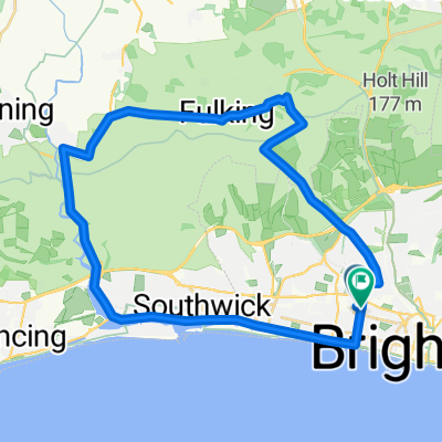 Hove - Devils Dyke short loop