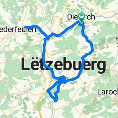 Ettelbruck-Cruchten-Schrondweiler-Diekirch